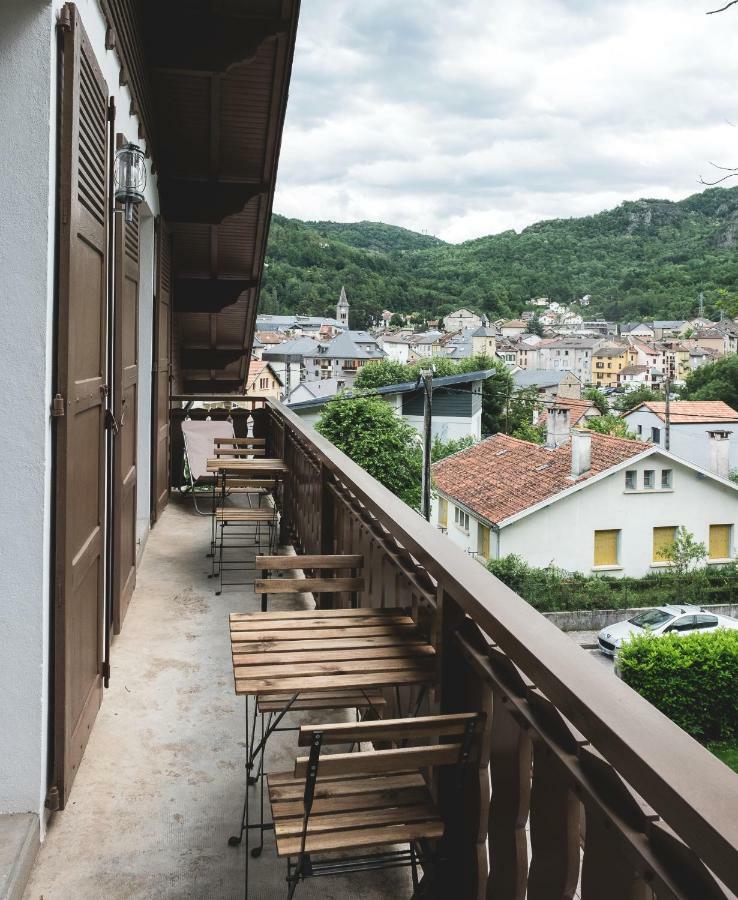 Au Chalet Des Quatre Saisons อักซ์-เลส์-แตร์มส์ ภายนอก รูปภาพ